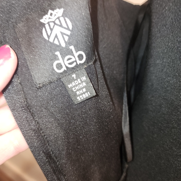 Deb Black Formal Maxi Dress - Picture 6 of 6